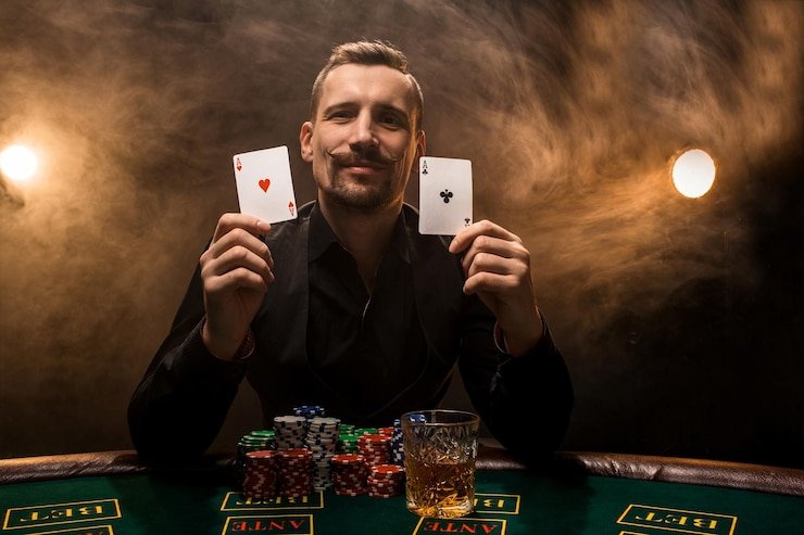 Panel kontrol permainan Asia Gaming menampilkan opsi taruhan dan riwayat permainan